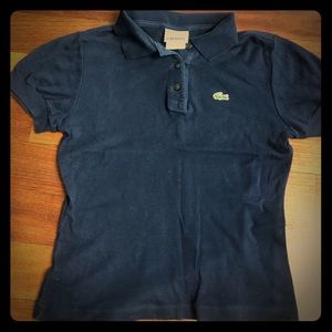 Lacoste girls golf shirt